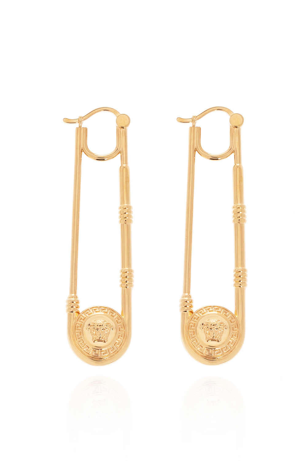 versace safety pin earring